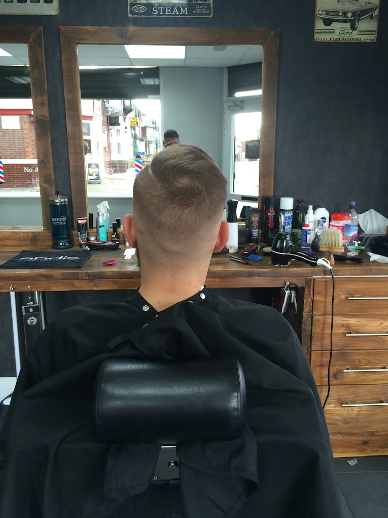 Recent haircut detail from The Gentlemen's Barber Coventry