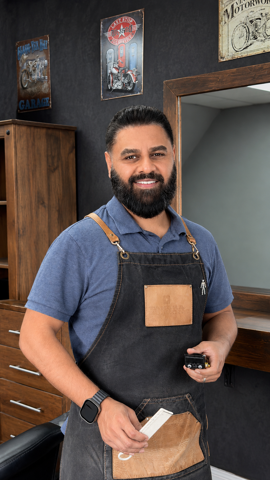 Arif barber at The Gentlemen's Barber Coventry